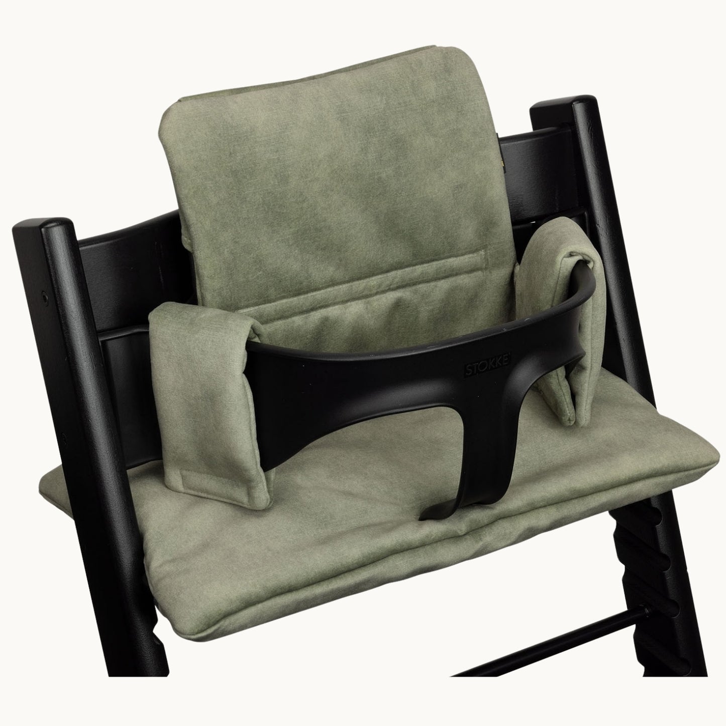 Luxury Tripp Trapp Stoelverkleiner | Sage Velvet | Eind nov