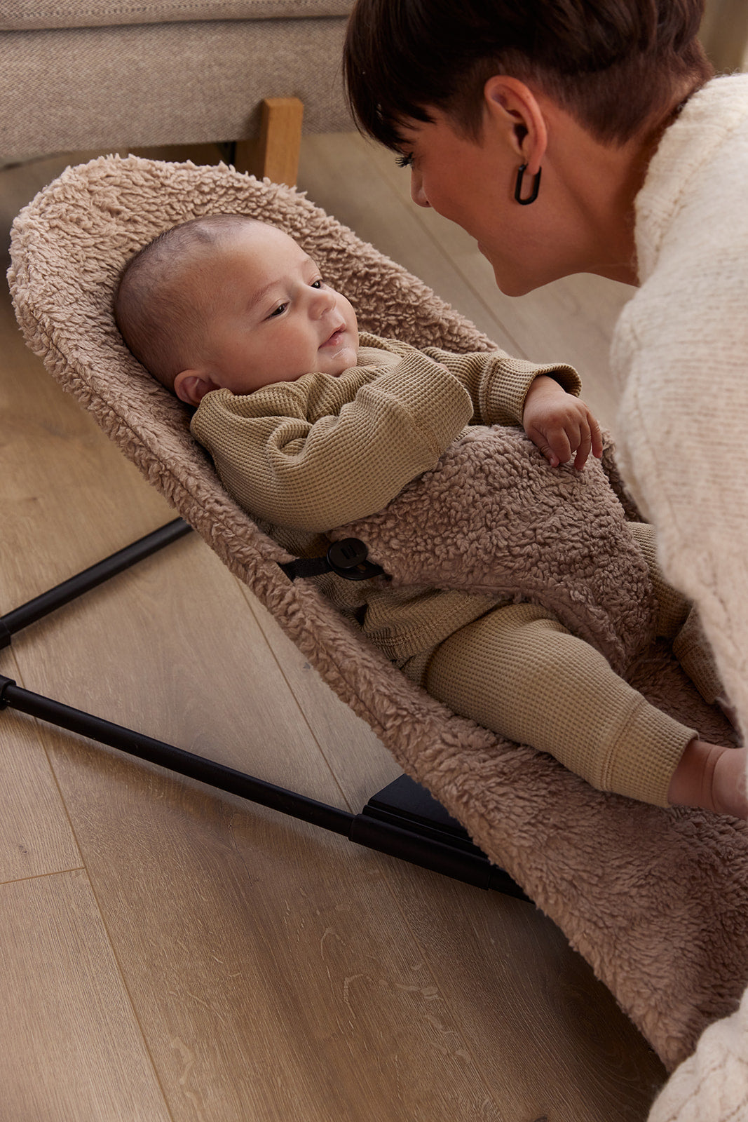 BabyBjörn hoes Soft/Bliss | Teddy Taupe