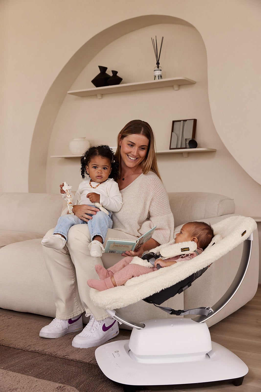 Mamaroo 5 Hoes | Teddy Ecru