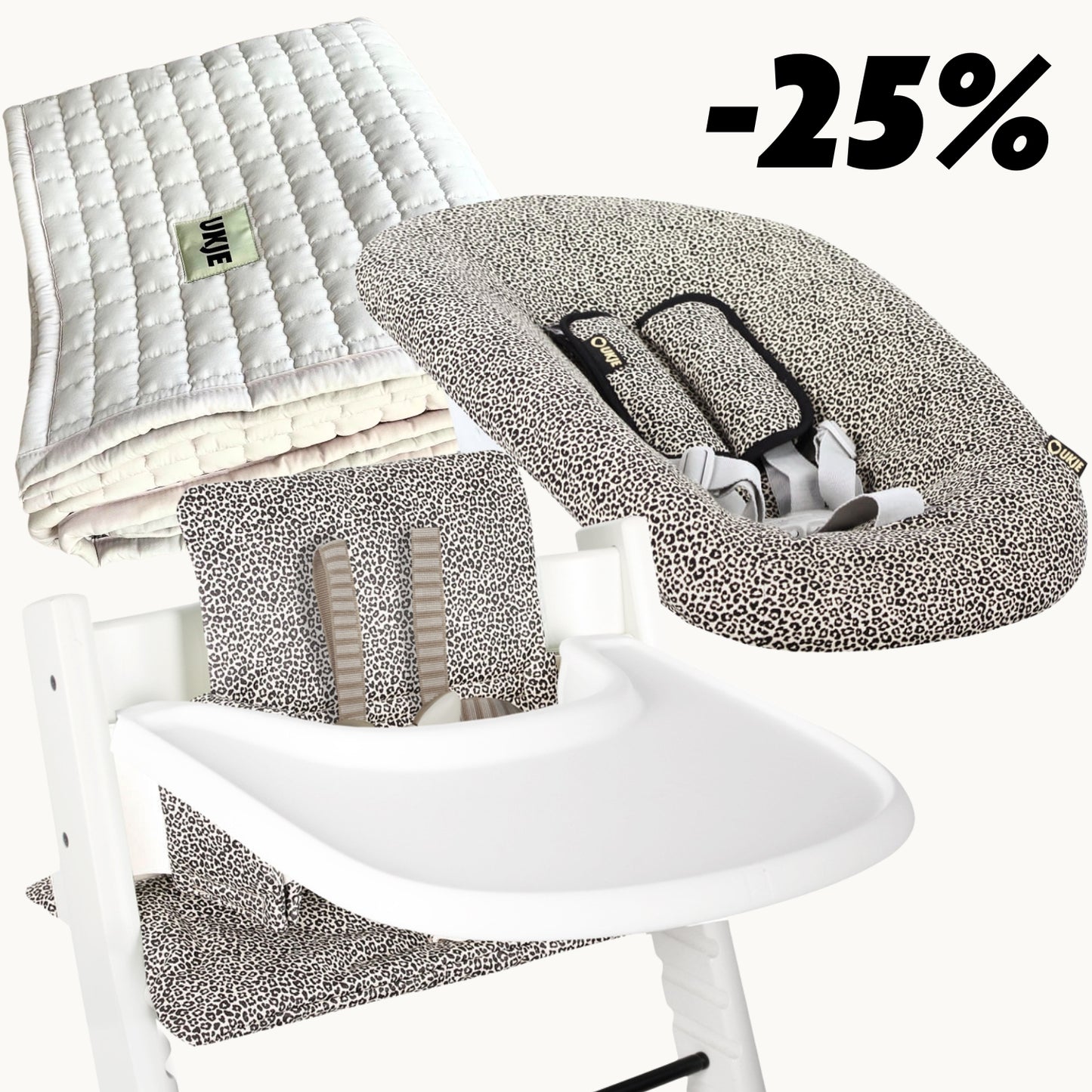 Pakketdeal | Zand luipaard + speelkleed