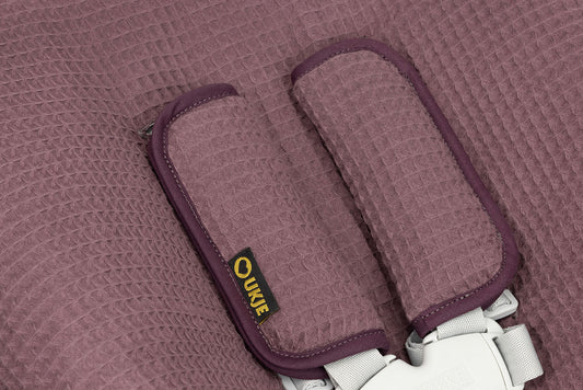 Newborn hoes | Waterdichte voering | Mauve wafel