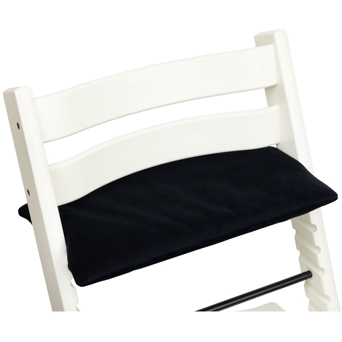 Stokke tripptrapp zitkussen zwart velvet