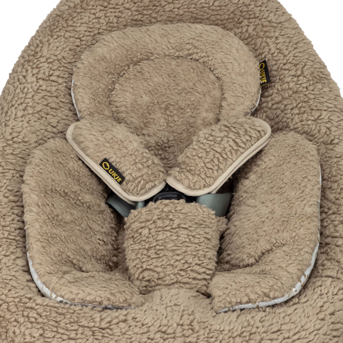 NIEUW | Mamaroo 5 Kussen | Teddy Taupe Beer