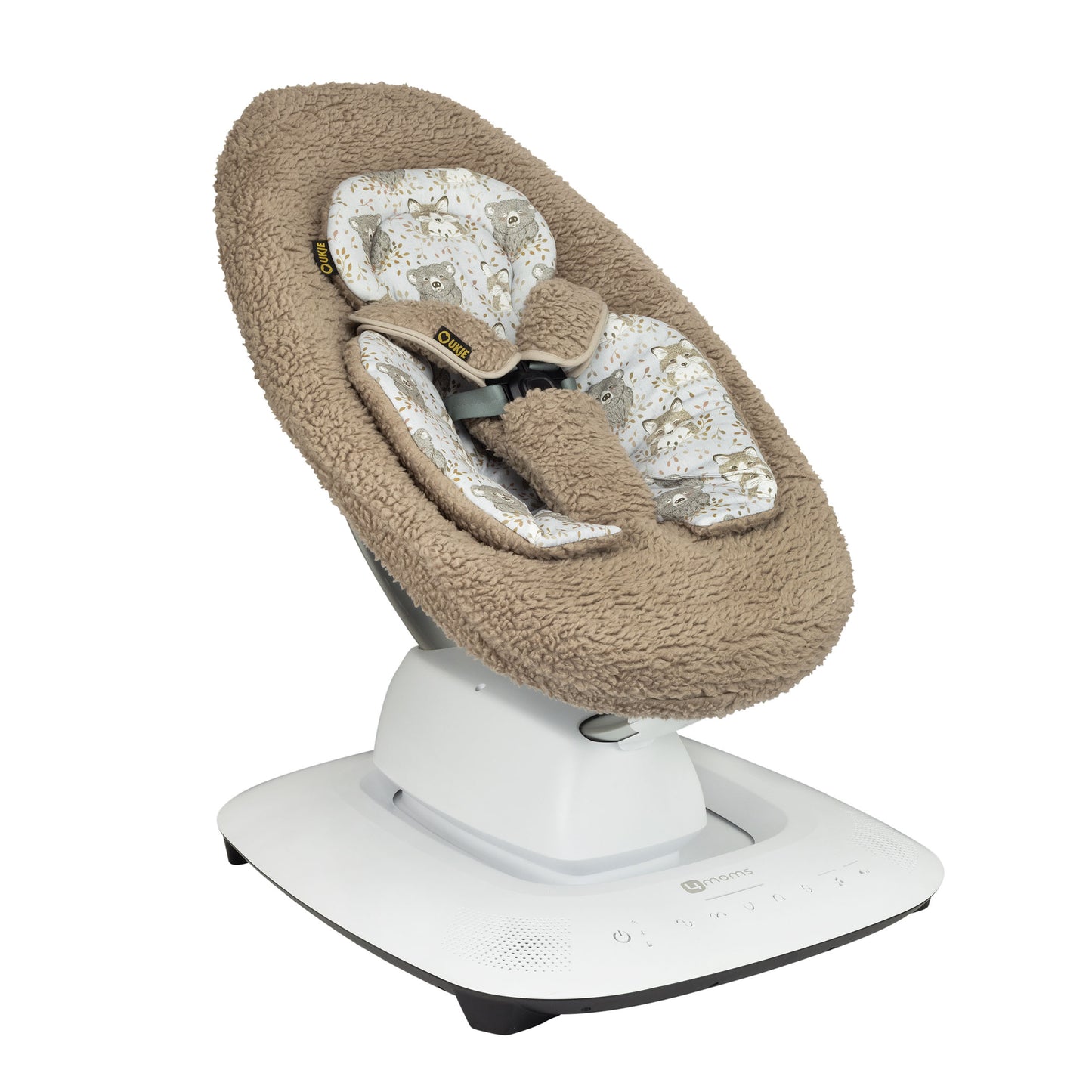 NIEUW | Mamaroo 5 Kussen | Teddy Taupe Beer