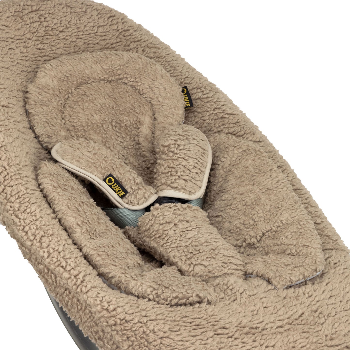 NIEUW | Mamaroo 5 Kussen | Teddy Taupe Beer