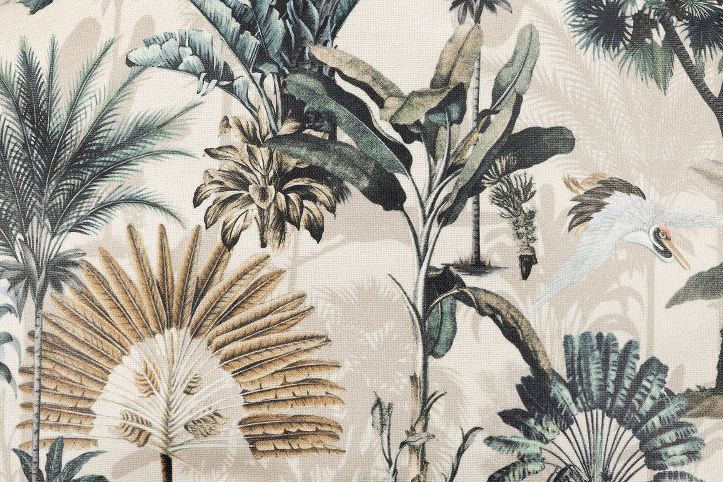NIEUW | Tripp Trapp Kussen | Beige jungle | Geplastificeerd