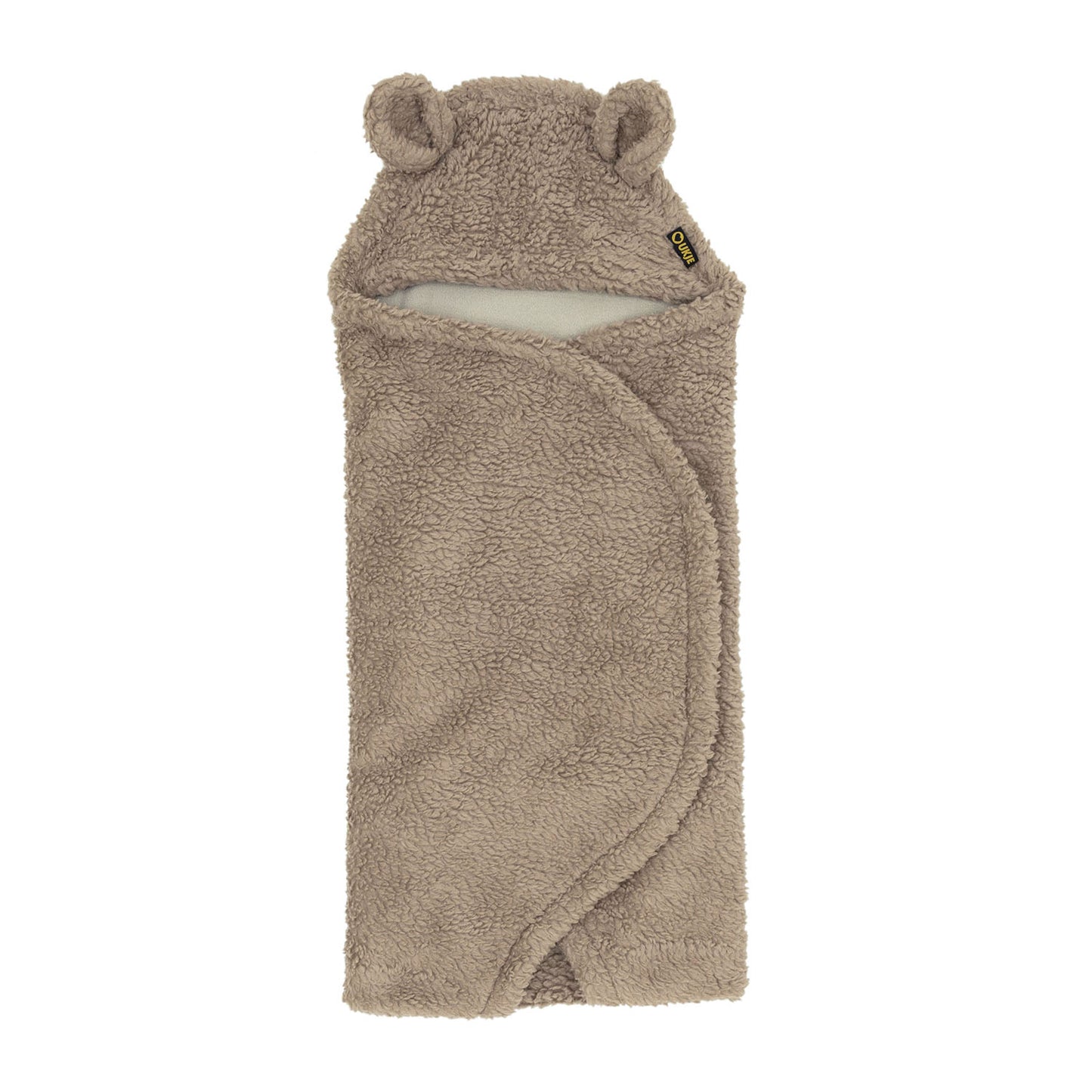 NIEUW | Wikkeldeken Beer | Teddy Taupe