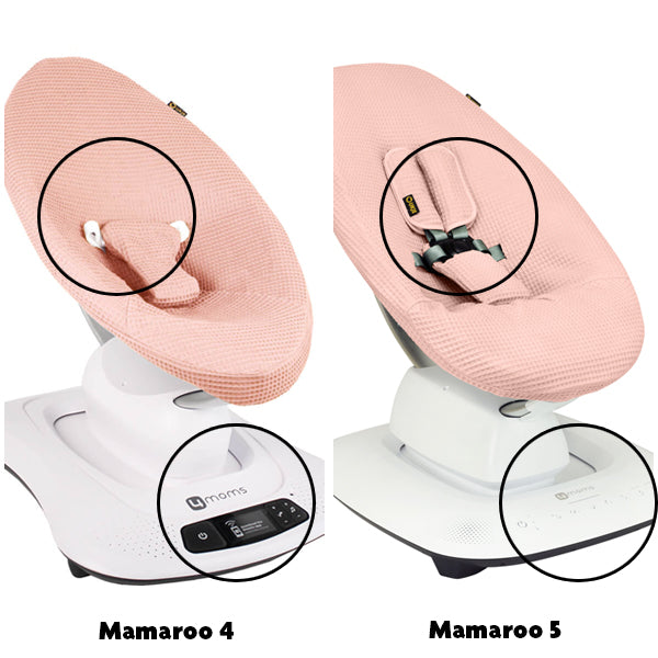 Mamaroo 4 Hoes | Roze bloemen