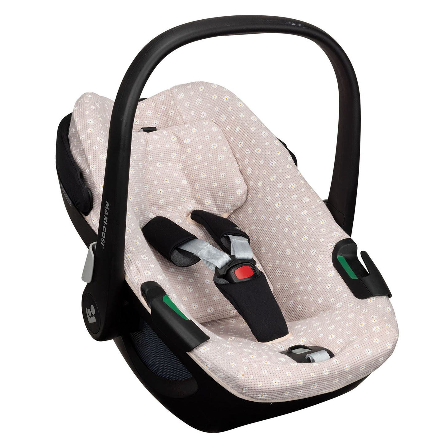 Maxi Cosi Pebble 360 Pro (2) hoes met gordelhoesjes | Daisy wafeltje