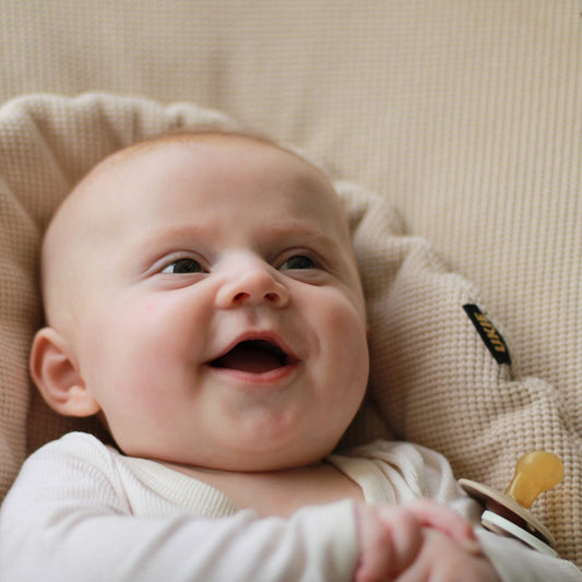 Nuna Leaf Hoes | Beige wafeltje