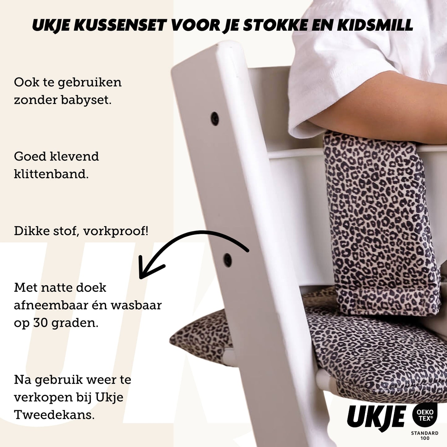 Pakketdeal | Zand luipaard + speelkleed