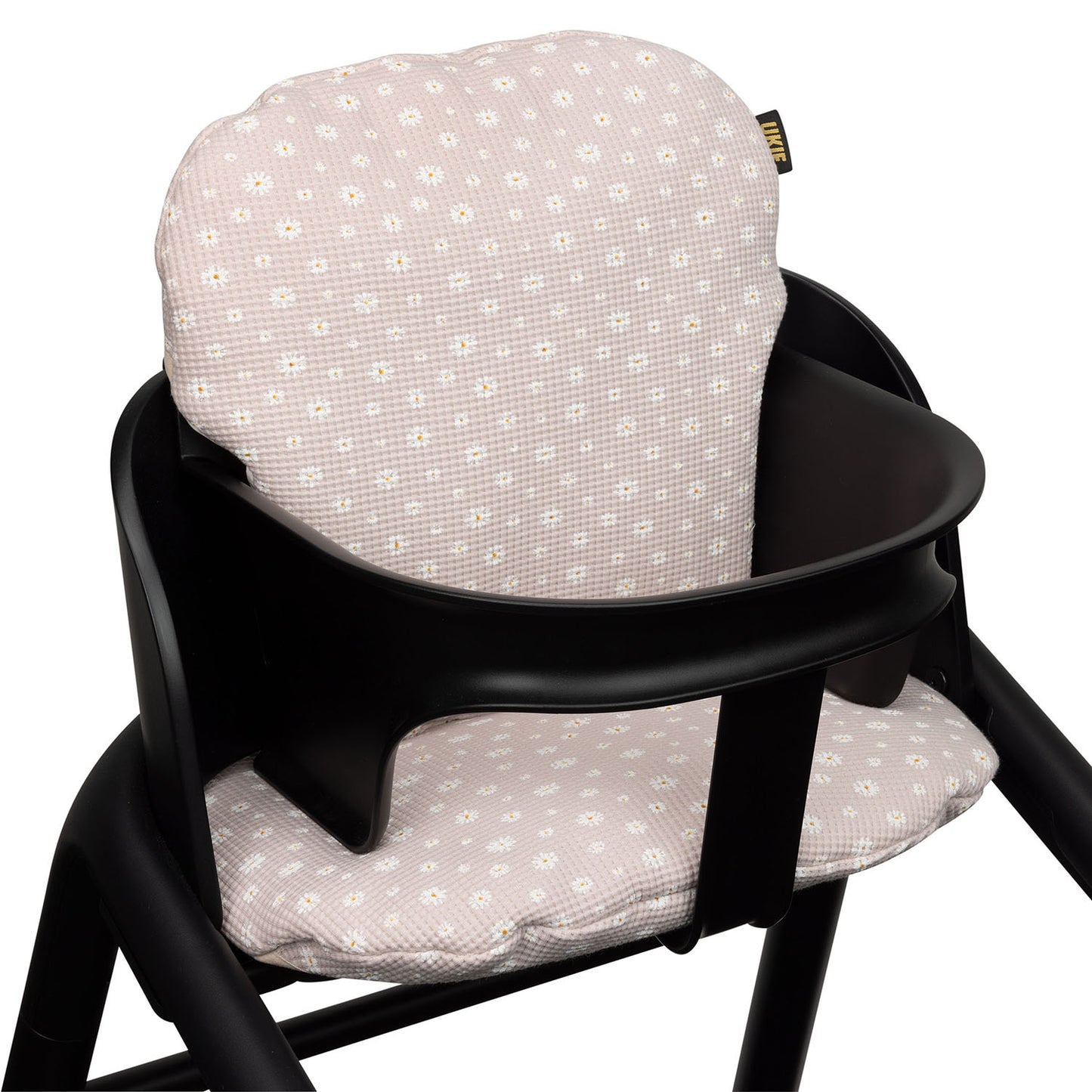 Bugaboo Giraffe kussen 2-delig | Roze daisy