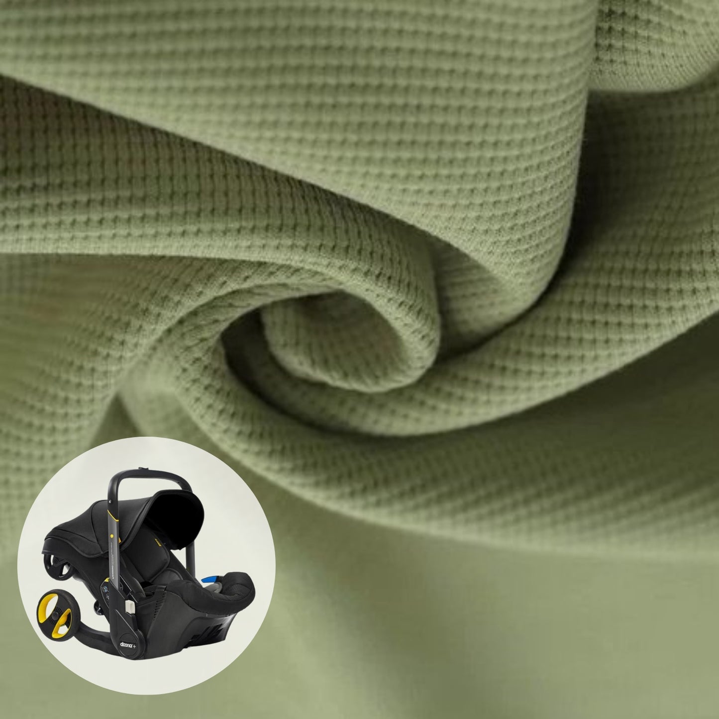 Doona Hoes | Groen wafeltje | Pre-order eind jan