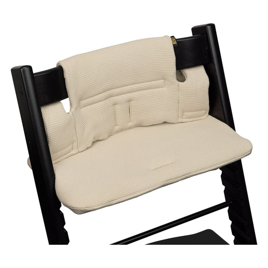 ukje kussenset beige wafeltje