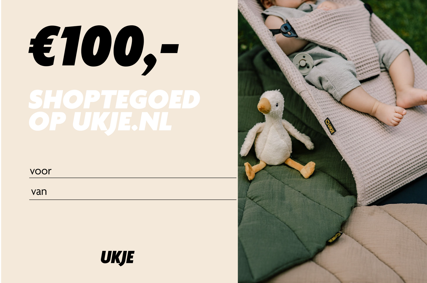 100€ Ukje cadeaubon