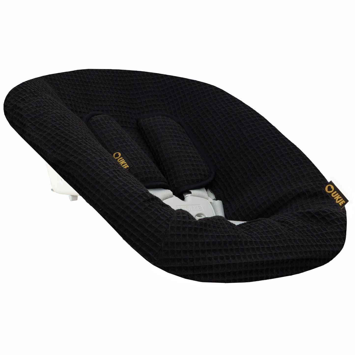 Stokke Newborn hoes | Waterdichte voering | Zwart wafel | Pre-order 30 nov