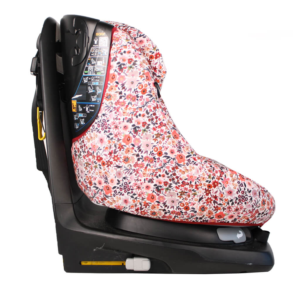 Maxi Cosi AxissFix Hoes | Roze Bloemen