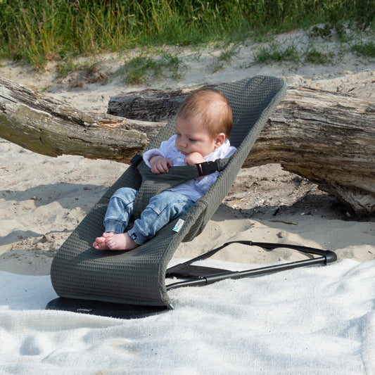 BabyBjörn vervangende hoes | Groen wafelstof | Pre-order half jan