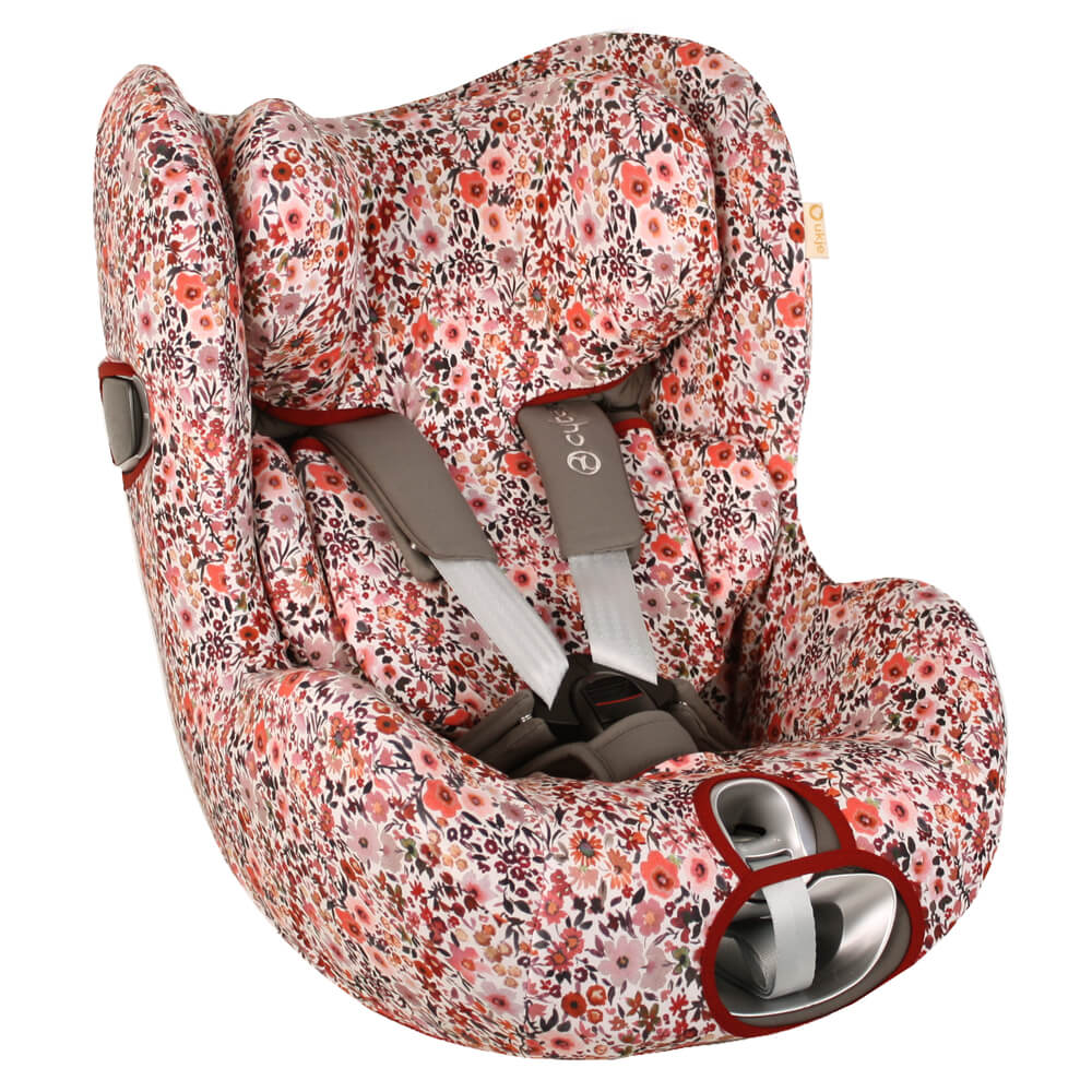 Cybex Sirona Z Autostoelhoes | Roze Bloemen