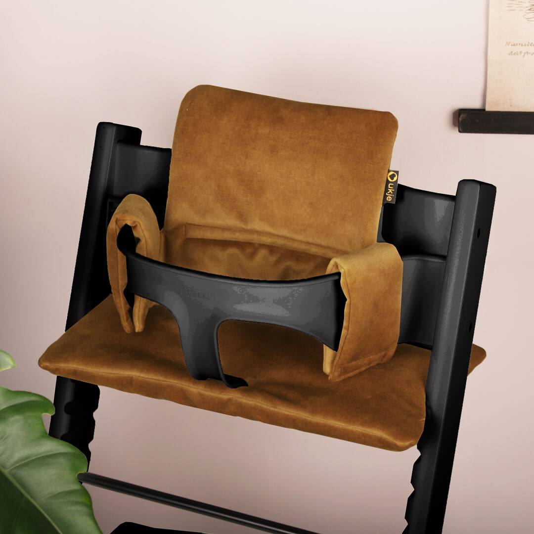 Luxe | Tripp Trapp Kussen | Mosterd velvet