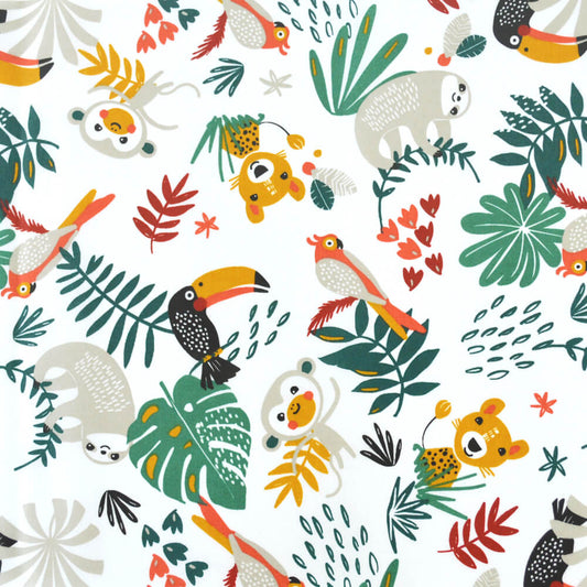 Tripp Trapp Zitkussen | Wit aap | Geplastificeerd | Pre-order 30 nov