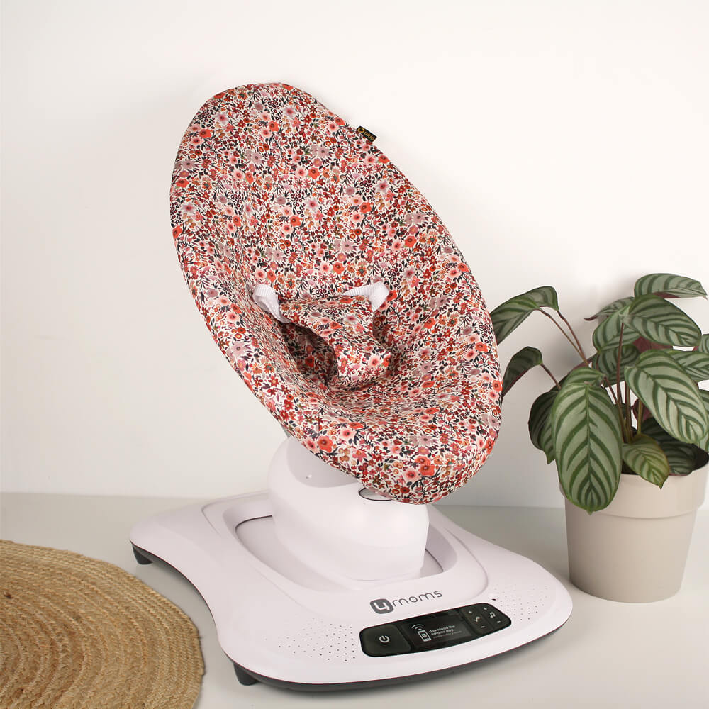 Mamaroo 4 Hoes | Roze bloemen | Pre-order eind jan