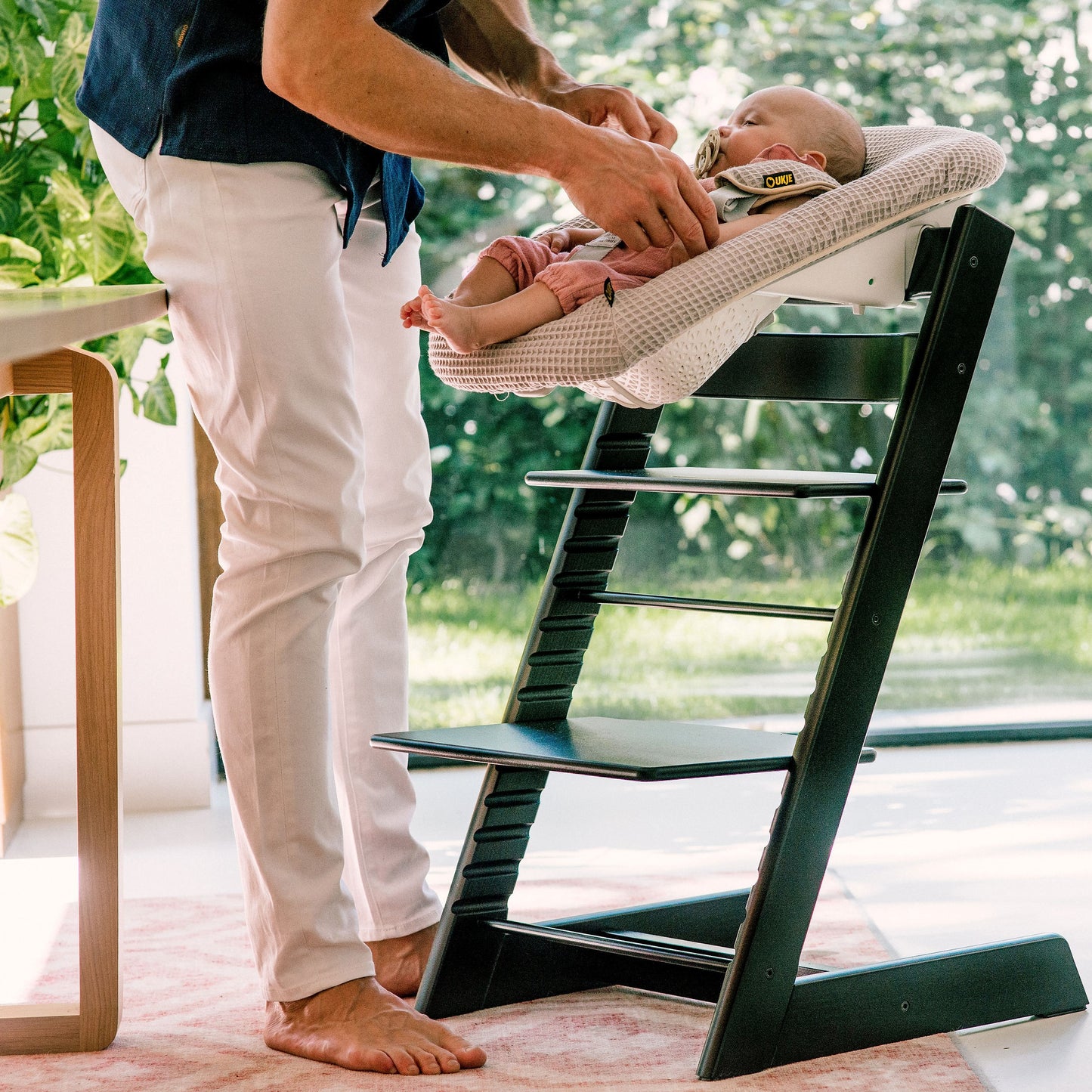 Newbornhoes voor Stokke | Taupe wafel