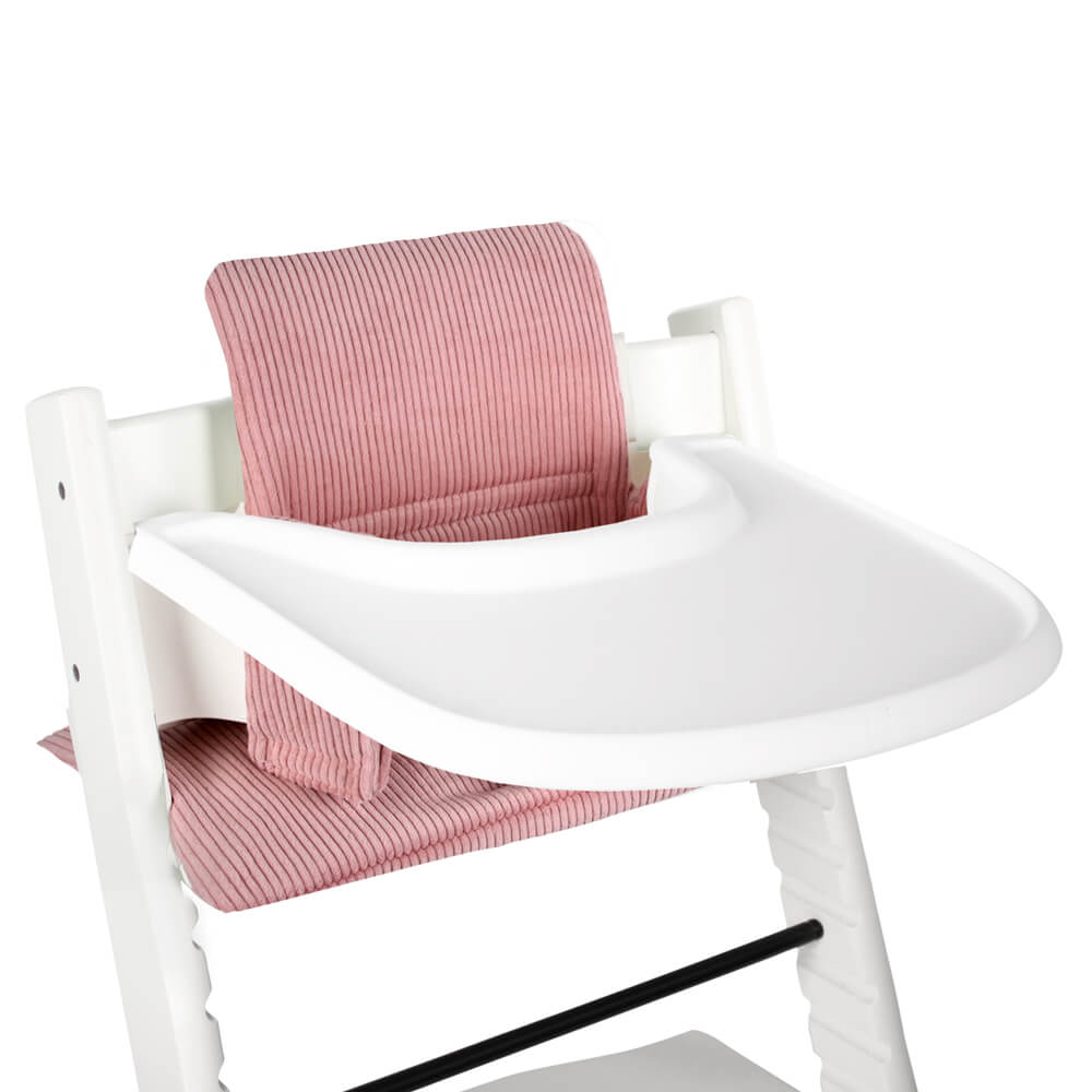 Tripp Trapp Kussen | Roze Rib