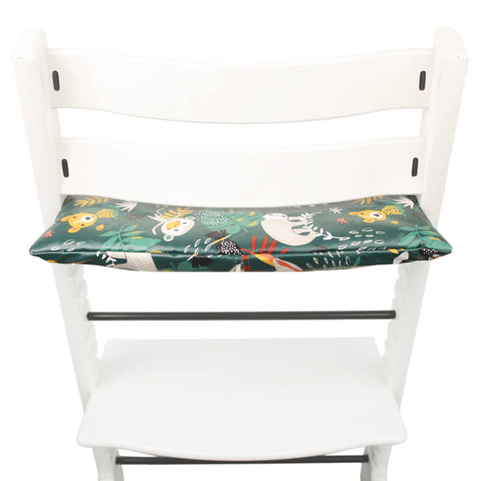 Tripp Trapp Zitkussen | Groen aap | Geplastificeerd | Pre-order 30 nov