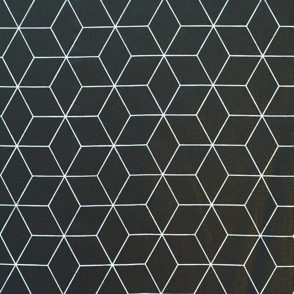 Tripp Trapp Kussen | Zwart Blokken | Geplastificeerd