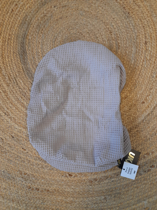 Tweedekans-Newborn hoes voor Stokke - Model vanaf 2014 |-Taupe wafel- mist gordelkussentjes