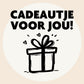Gratis zomers cadeautje bij je bestelling