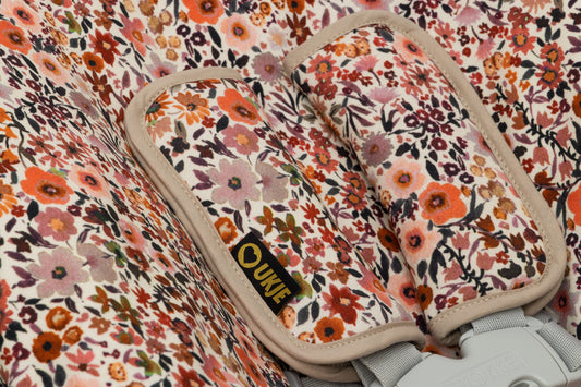 Newborn hoes | Waterdichte voering | Roze bloemen | Pre-order eind jan