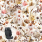 TWEEDEKANS - Maxi cosi Kore hoes-wilde bloemen- print op de kop