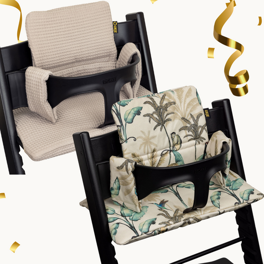 PRE-ORDER | 2 kussensets voor Stokke | Taupe en Jungle