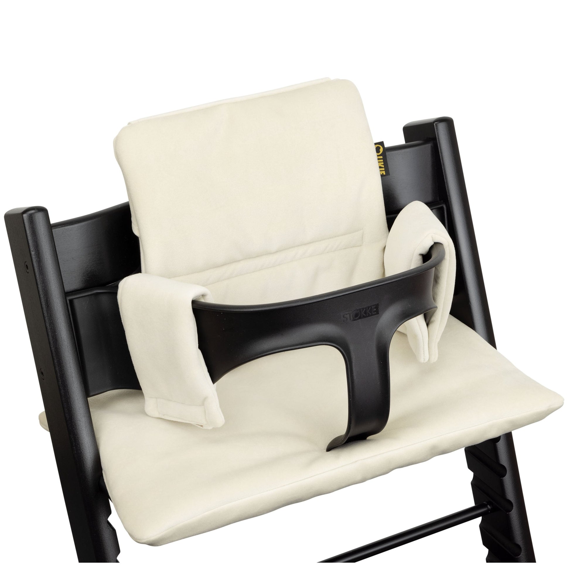 luxe tripp trapp kussenset velvet ecru
