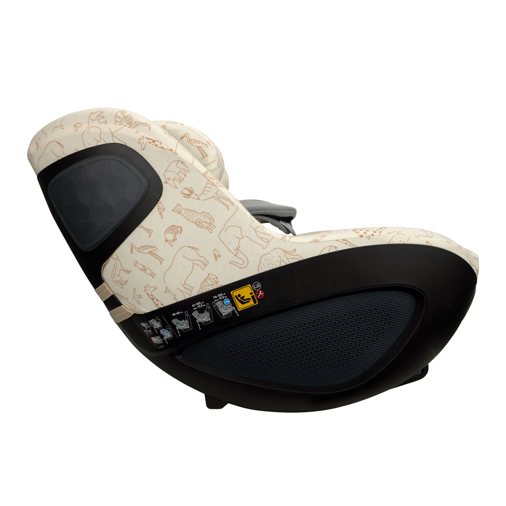 Ukje Maxi Cosi Pearl360 autostoelhoes safari beige