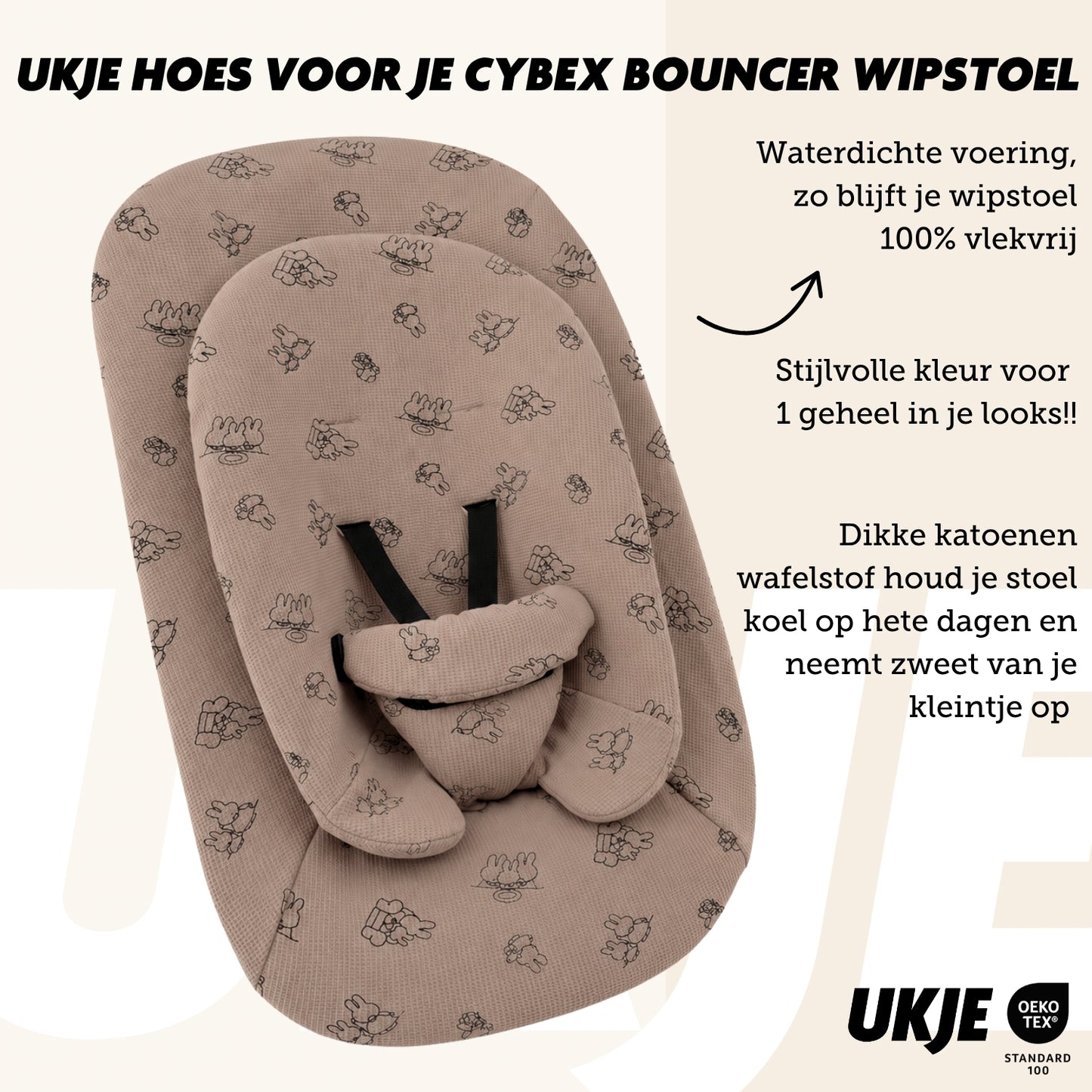 Cybex bouncer hoes | Miffy | Pre-order 22 juli