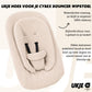 Cybex bouncer hoes | Beige wafeltje | Pre-order 22 juli