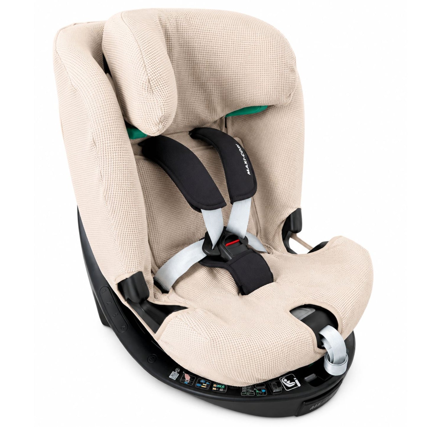 Maxi Cosi Emerald S 360 Hoes | Beige wafeltje | Pre-order half aug