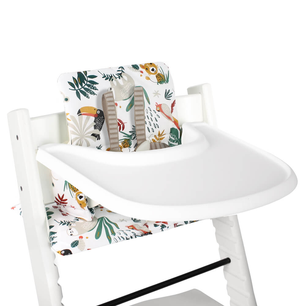 Stoelverkleiner | Wit aap | Geplastificeerd