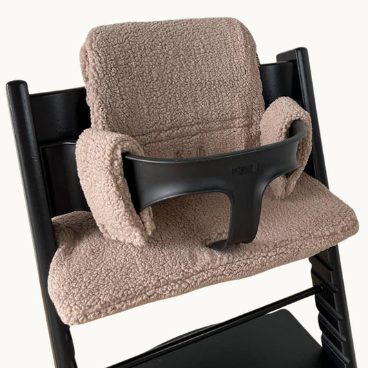 Luxury Tripp Trapp Kussen | Teddy Taupe