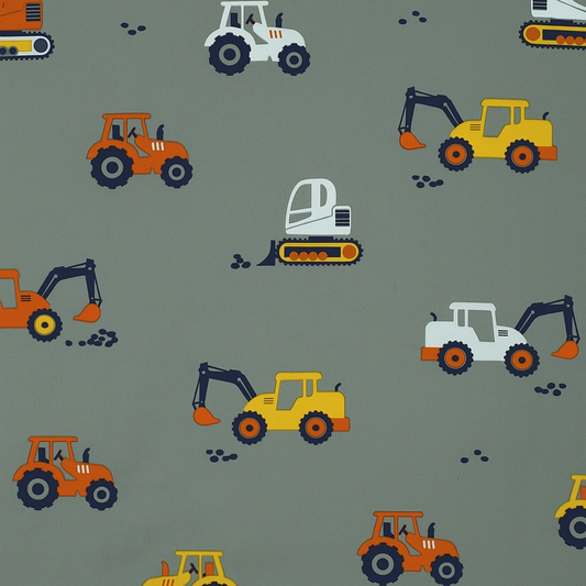 Tripp Trapp Kussen | Tractors | Geplastificeerd | Pre-order half dec