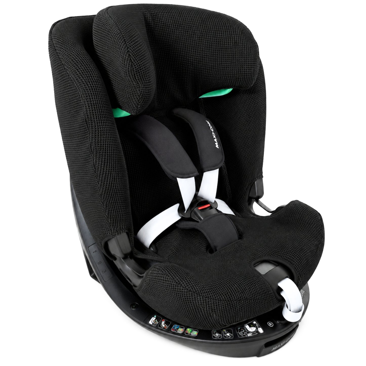 Maxi Cosi Emerald S 360 Hoes | Zwart wafeltje | Pre-order half aug