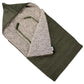 Voetenzak baby | Groen rib Zand luipaard | Pre-order